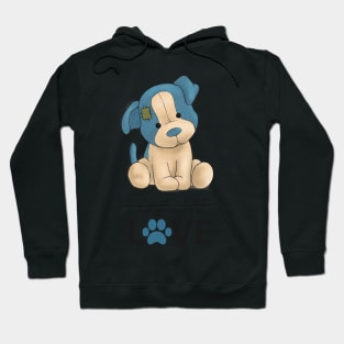 Love Me Love Puppy Hoodie